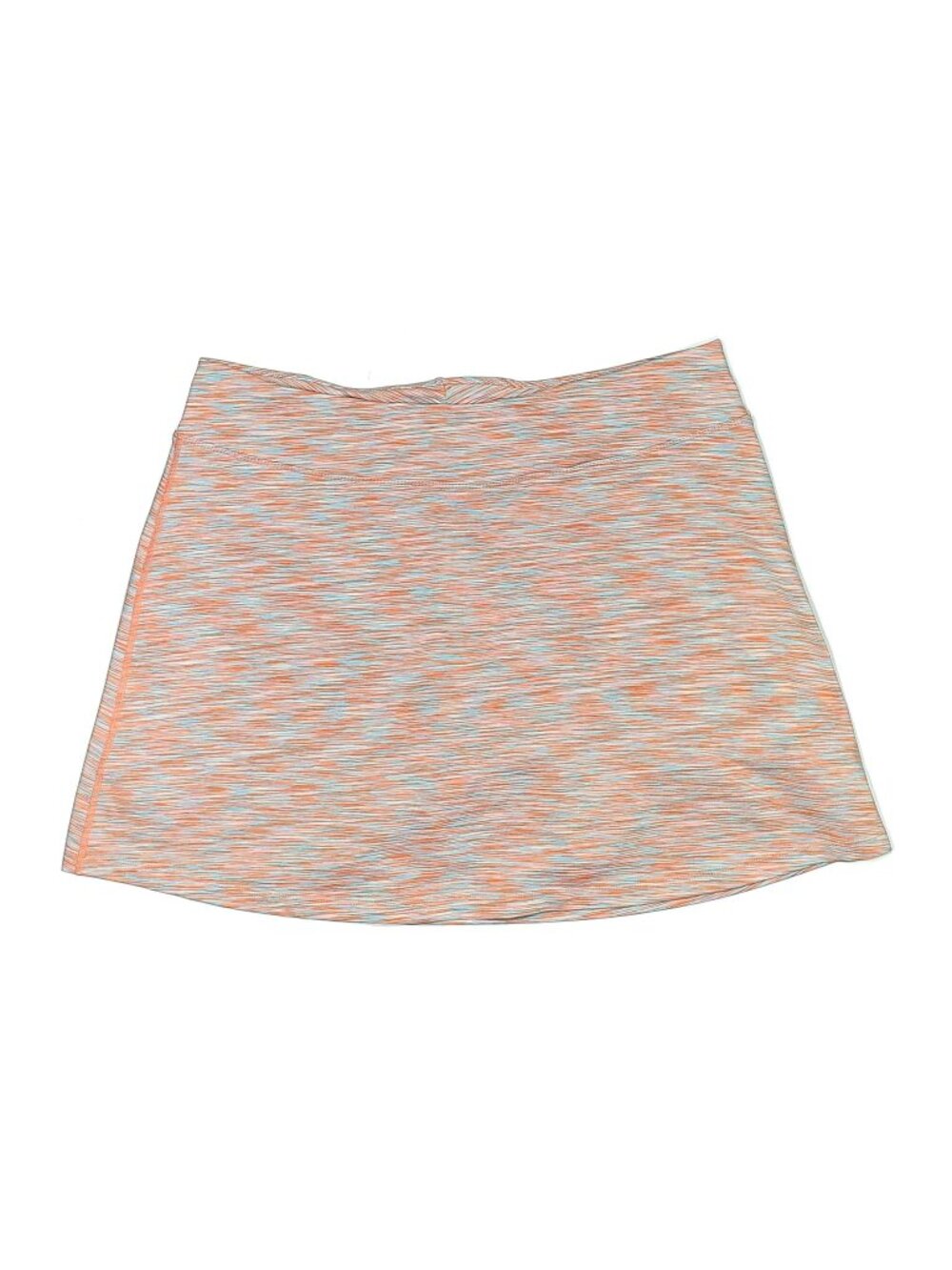 Title Nine Skort Peach Blue Pink Space Dye Athletic Golf Tennis Pickleball Sz M